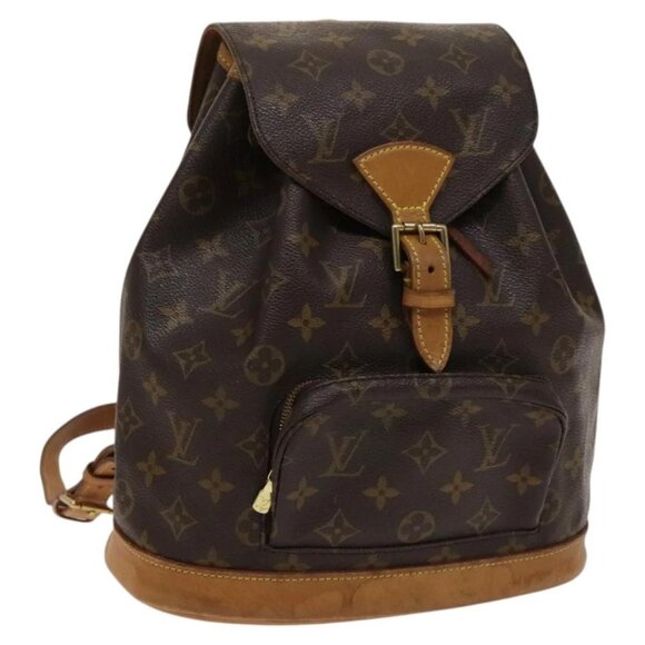 LOUIS VUITTON Monogram Montsouris MM Backpack M51136 LV Auth 117152 main image 8